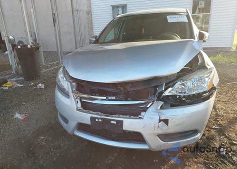 2014 Nissan Sentra S from USA, damaged, VIN 3N1AB7AP3EY329584